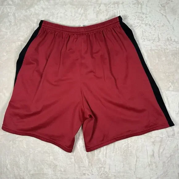 VTG Nike Team Indiana Hoosiers Basketball Shorts NCAA Red Men’s Size XL - Picture 5 of 7